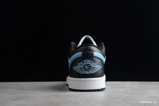 Low 1 Black (W)  DC0774-041 Blue DC0774-041 White University Jordan 0104